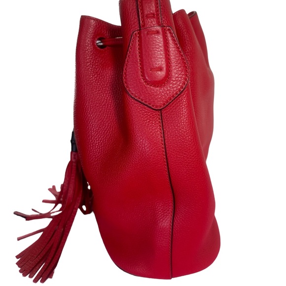 Gucci Lady Tassel Bucket Leather Shoulder Bag - Picture 5 of 11